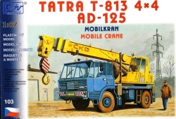 SDV 10103 Tatra 813 4x4 AD 125 Mobilkran