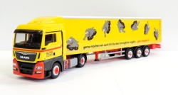 Herpa 922692 MAN TG XLX Koffer-Sattelzug Mangold Schweiz