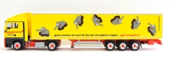 Herpa 922692 MAN TG XLX Koffer-Sattelzug Mangold Schweiz