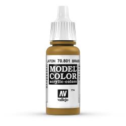 Vallejo  770801 Messing, Metallic, 17 ml