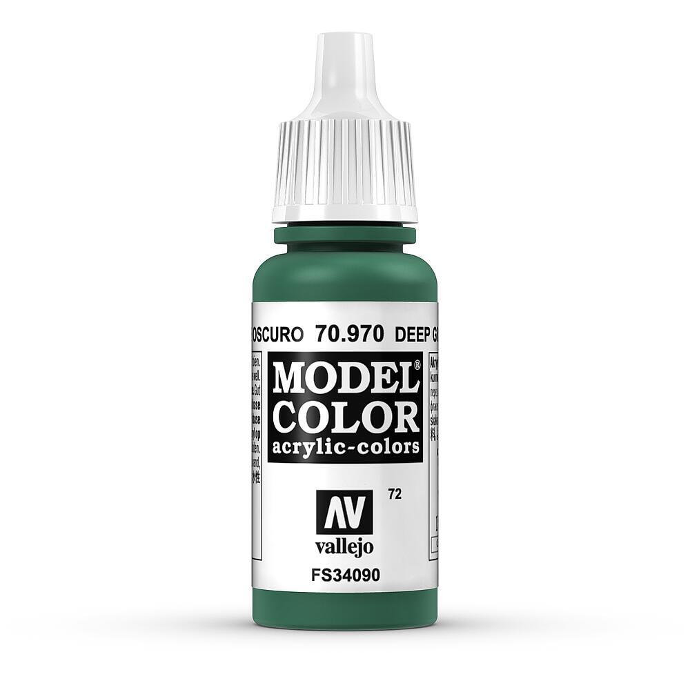 Vallejo  770970 waldgrün, Matt, 17 ml