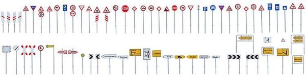 Faller 180534 Verkehrsschilder-Set