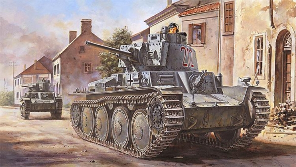 Hobby Boss 380138 1/35 Deutscher P.Kpfw. / Pz.BfWg 38(t) Ausf. B