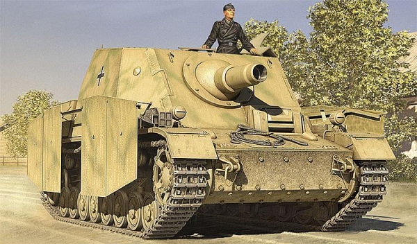 Hobby Boss 380134 1/35 Sturmpanzer IV Sd. KFZ 166, Brummb?r, Fr?h
