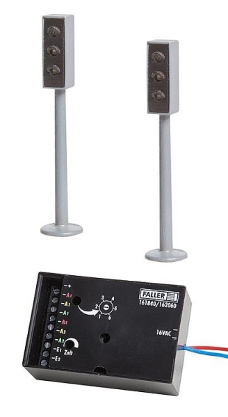 Faller 161840 2 LED-Ampeln mit Elektronik