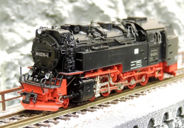 Weinert 6256F Tenderlokomotive BR 99 Harzqerbahn DR ?lversion Fertigmodell