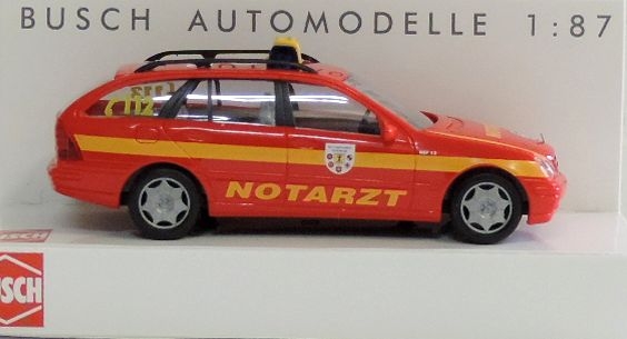 Busch 49154 Mercedes Benz C-Klasse T Notarzt