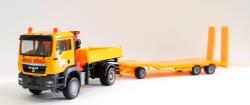 Herpa 906234 1:87 MAN TGS Baukipper mit Goldhofer TU3...