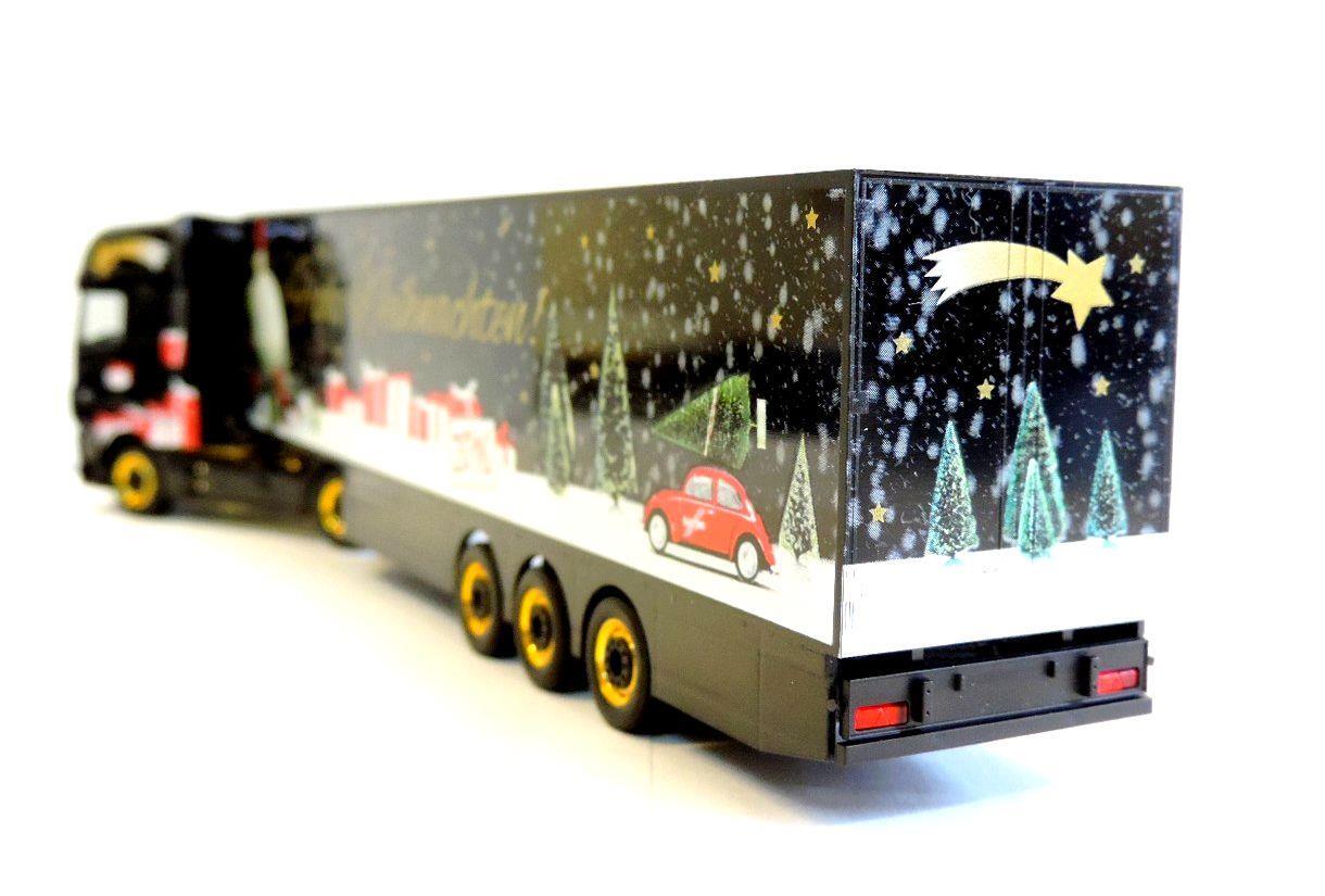 Herpa 306249 DAF XF SSC Euro 6 Koffer-Sattelzug "Herpa Weihnachtstruck 2016"