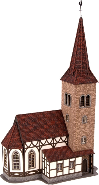 Noch 63906 Kirche “St. Georg” mit micro-sound Glockenläuten