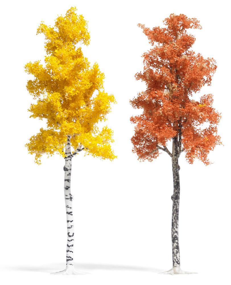 Busch 6794 Platane und Birke Herbstbraun