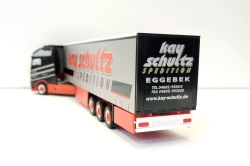 Herpa 306980 Volvo FH Gl. XL Gardinenplanen-Sattelzug...