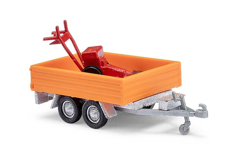 Busch 44932 Anhänger mit Balkenmäher