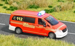 Busch 5594 Mercedes Vito Feuerwehr H0