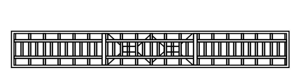 Piko 61122 Entladebr?cke für Selbstentladewagen HO