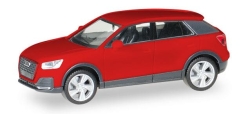 Herpa 038676-002 Audi Q2, tangorot metallic
