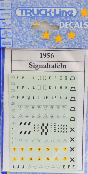 TL-Decals 1956 Signaltafeln