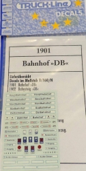 TL-Decals 1901 Bahnhof DB