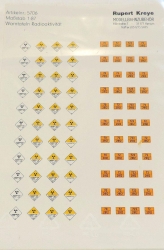Kreye 5706 Warntafeln Radioaktivit?t