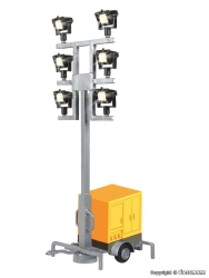 Viessmann 1343 H0 Leuchtgiraffe auf Anhänger mit 6 LEDs weiß
