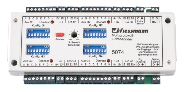 Viessmann 5074 Multiprotokoll-Lichtdecoder