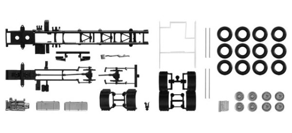 Herpa 084703 TS FG Volvo m. CV 4-achs LKW