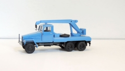 Herpa 308106 IFA G5 Kranfahrzeug blau