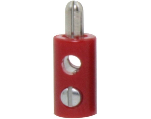 Donau Elektronik 710 Zwergstecker rot