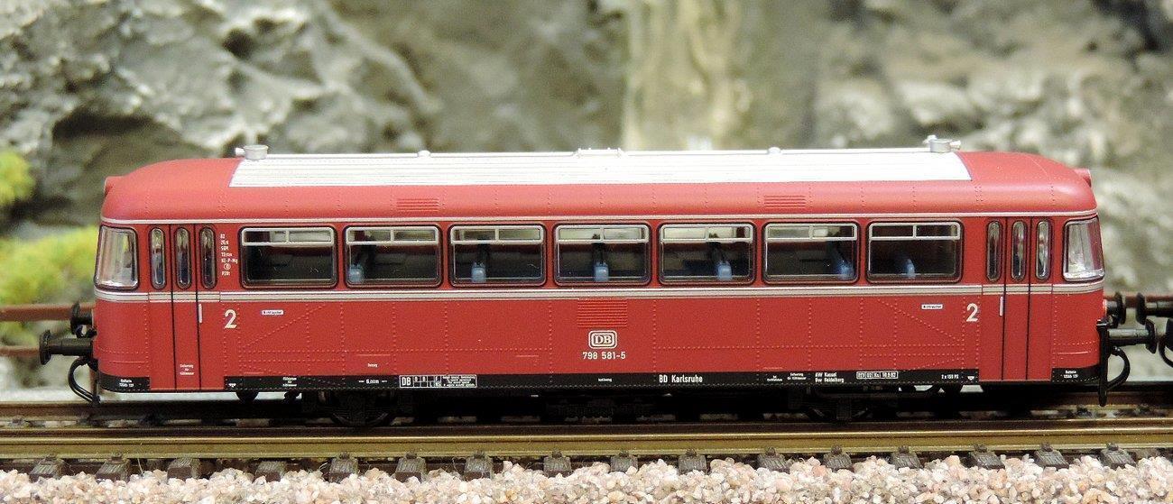 Kres 9801 Triebwagen VT 798 und VS 998 der DB