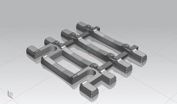 Piko 55151 Gleisschwellen 31mm für Flexgleis mit Betonschwellen VE12