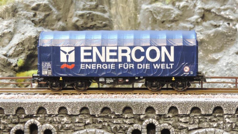 Roco 76448 Schiebeplanenwagen, Enercon