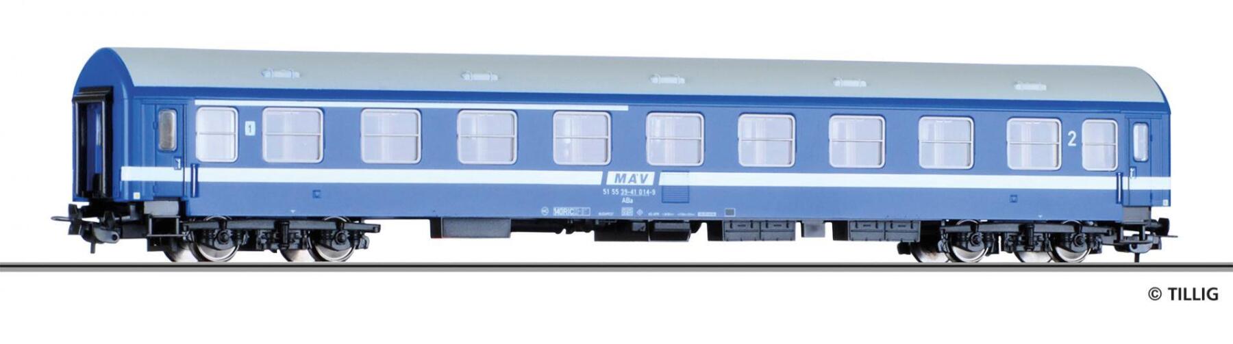Tillig 74918 Reisezugwagen 1./2. Klasse ABa, Typ Y/B 70, der MAV