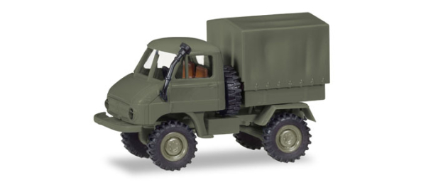 Herpa 746489 Unimog U411 Pritsche "Luftwaff