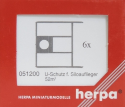 Herpa 051200 Unterbauschutz f?r Siloauflieger 52 M