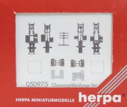 Herpa 050975 Chassisverkleidung-Set Iveco Eurotech/MAN F2000