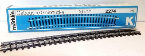 Märklin 02274 Gleis gebogen -  Radius 902,4 mm - 14 Gr.26