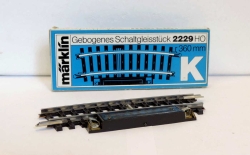 Märklin 02229 Schaltgleis Radius 360 mm -15 Grad