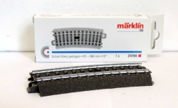 Märklin 024194 Schaltgleis gebogen Radius 360 mm,15...