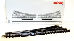 Märklin 02262 Elektrische Weiche links Radius 424,6 mm