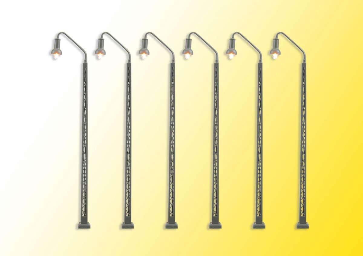 Viessmann 65856 N Bahnbetriebswerkleuchte, LED warmweiß, 5+1