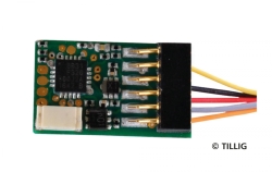 Tillig 66033 Digital-Decoder mit Kabel, 6-pol. NEM 651
