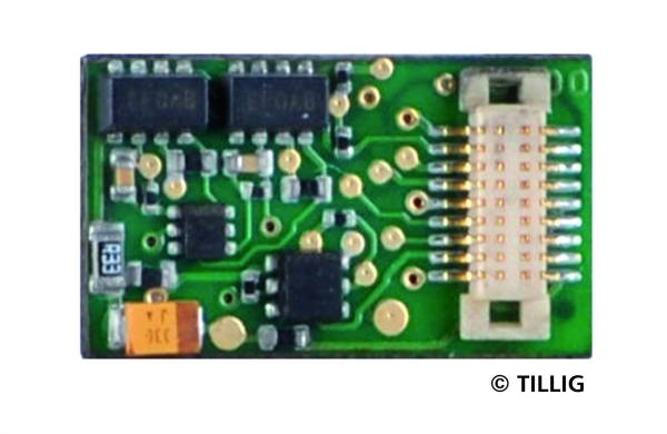 Tillig 66037 Decoder Next 18, NEM 662 für Dampflokomotive H0e (02993, 02994)