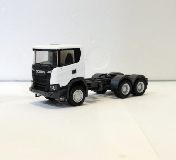 Herpa 309745 Scania CG 6x6 Zgm, weiß