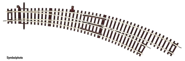 Roco 42473 Bogenweiche rechts R3/R4 mit Handantrieb ohne Bettung