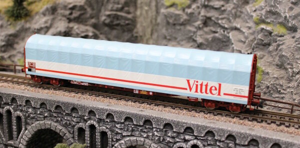 Roco 76453 Schiebeplanenwagen Rils SNCF