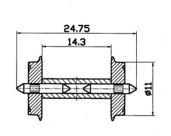 Roco 40192 NEM--Normradsatz