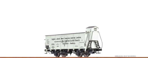 Brawa 67459 N Bierwagen Gkn DRG, II, Meat Co.