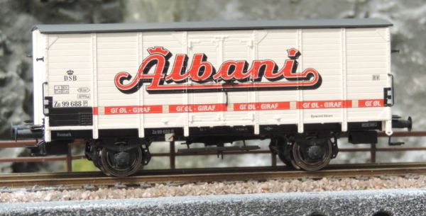 Brawa 49751 Gedeckter Güterwagen ZB „Albani” der DSB