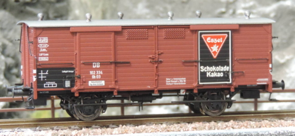 Brawa 48665 Gedeckter Güterwagen Gh03 „Eßzet” der DB