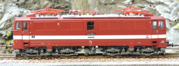 Brawa 43128 Elektrolokomotive BR 242 002-4 DR - DC Digital mit Sound